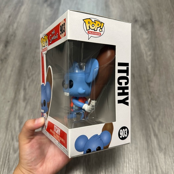 The Simpsons Itchy Funko Pop - Picture 4 of 4